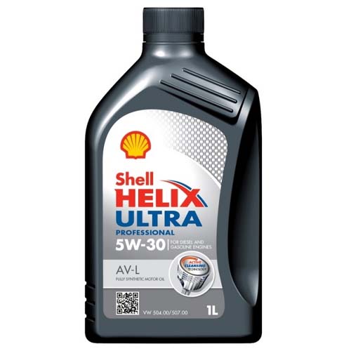 Масло моторное Shell Helix ULTRA PROFESSIONAL AV-L 5W-30 1 л, Масла моторные